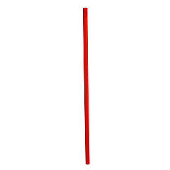 Boardwalk Jumbo Straws, 7.75", Polypropylene, Red, 2,500/Carton (BWKJSTUW775RED)