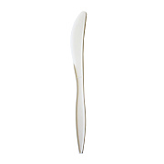 Boardwalk Mediumweight Polypropylene Cutlery, Knife, White, 1,000/Carton (BWKKNIFEPPMW)