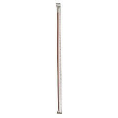 Boardwalk Wrapped Giant Straws, 10.25", Polypropylene, Red, 1,200/Carton (BWKGST1025RD)
