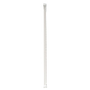 Boardwalk Wrapped Jumbo Straws, 10.25", Polypropylene, Red/White Striped, 2,000/Carton (BWKJSTW1025RW)