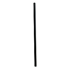 Boardwalk Giant Straws, 7.75", Polypropylene, Black, 1,500/Carton (BWKGSTUW775BK)