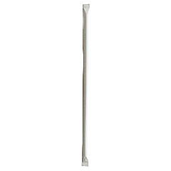 Boardwalk Wrapped Jumbo Straws, 10.25", Polypropylene, Clear, 2,000/Carton (BWKJUMW1025CLR)