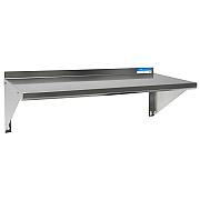 BK Resources Stainless Steel Economy Overshelf, 24w x 16d x 11.5h, Stainless Steel, Silver, 2/Pallet (BKE2WSE1624)