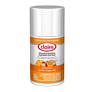 Claire Metered Air Freshener, 7 oz Aerosol Spray, Citrus Blast, 12/Carton (CGC112)