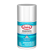 Claire Metered Air Freshener, 7 oz Aerosol Spray, Tropic Breeze, 12/Carton (CGC105)