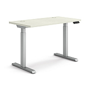 HON Coordinate Height Adjustable Desk Bundle 2-Stage, 46" x 22" x 27.75" to 47", Silver MeshSilver (HONHAT2SMSV2246)