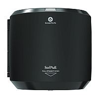 Georgia Pacific Professional SofPull CenterPull Hand Towel Dispenser, 10.13 x 10.58 x 11.33, Black (GPC58201B)