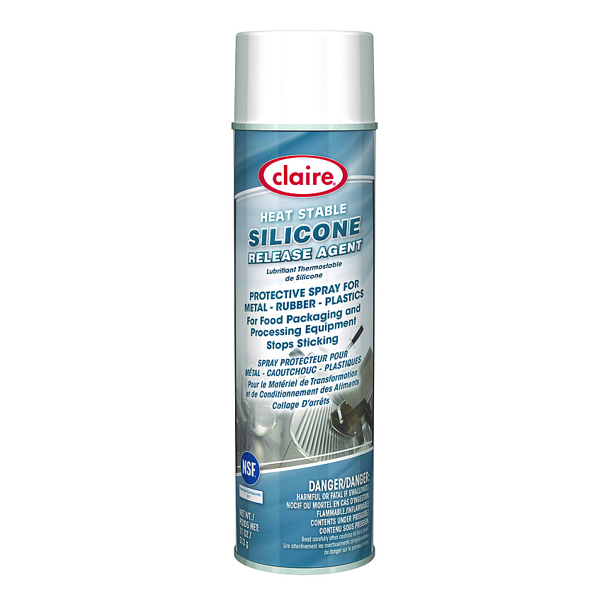 Claire Silicone Release Agent, 11 oz Aerosol Can, 12/Carton (CGC948)