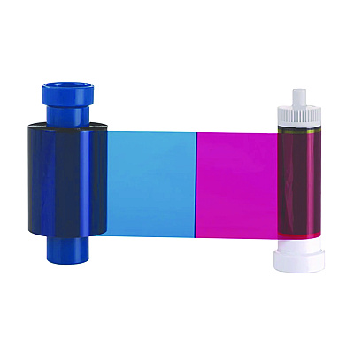 Magicard MB300YMCKO/2 Color Ribbon, Black/Cyan/Magenta/Yellow/Topcoat Protective Layer (MB300YMCKO2)