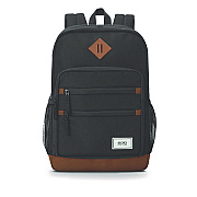 Solo Re:Fresh Machine Washable Backpack, Fits Devices Up to 15.6", 11.4 x 5.25 x 17.5, Dark Gray (USLUBN7954)