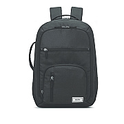 Solo Grand Travel Recycled TSA Backpack, Fits Devices Up to 17.3", 12.25 x 6.5 x 18.63, Dark Gray (USLUBN7804)