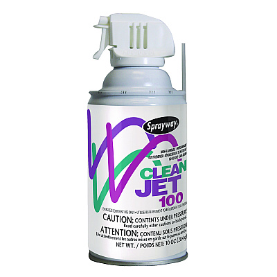 Sprayway Clean Jet 100, 10 oz Aerosol Can, 12/Carton (CGC805)