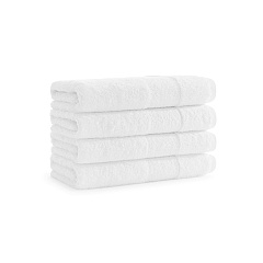 Aston & Arden Solid Turkish Hand Towel 18x32 White, Pack Of 4 (PNP-HT-TS1832-54-WHT)