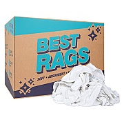 W69 Bar Mop Terry Wipers White 50lb Box, 50 Lb Box (N-W69-50)