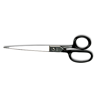 Clauss Hot Forged Carbon Steel Shears, 9" Long, 4.5" Cut Length, Straight Black Handle (ACM10252)