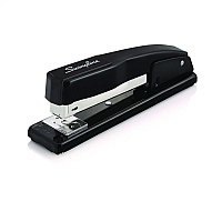 Swingline Commercial Full Strip Desk Stapler, 20-Sheet Capacity, Black (SWI44401S)