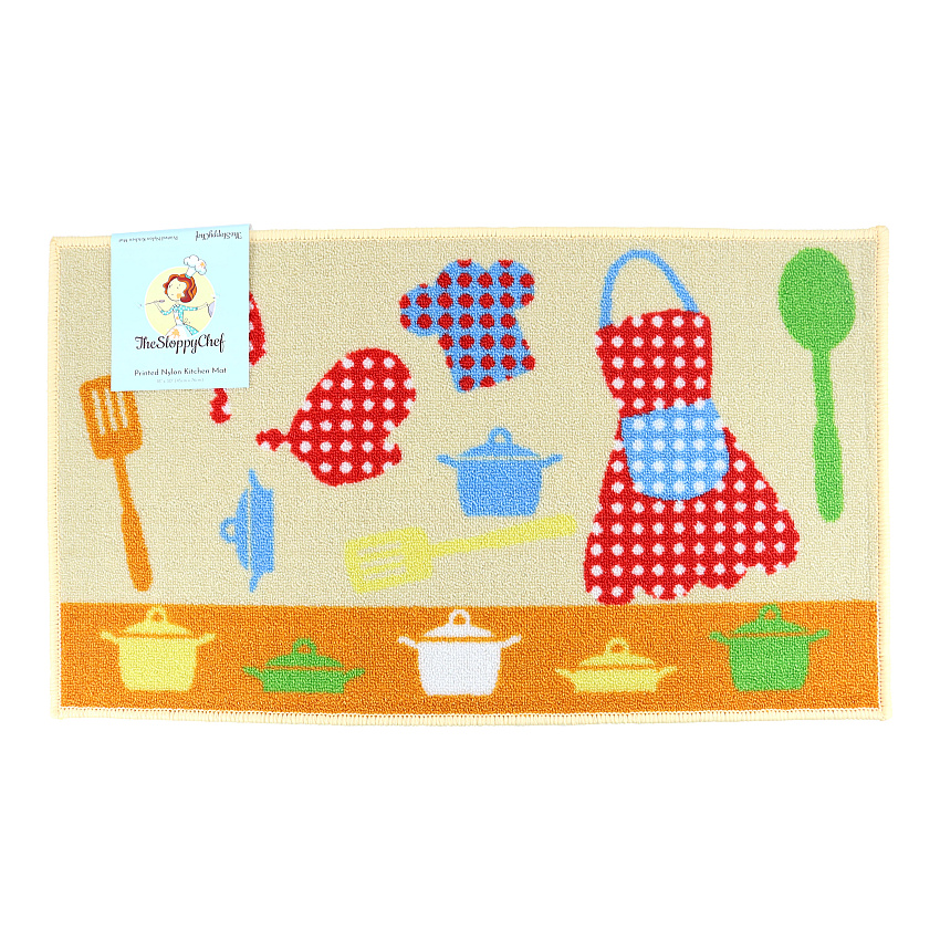 Sloppy Chef Printed Rug 18x30 Pots, 1 Each (P-KTC-18X30-POTS)