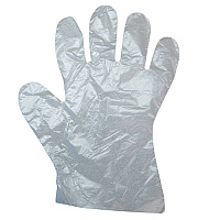 Safety Zone Polyethylene High Density Gloves Clear Lrg - Case Of 1000 (GDPE-LG-5)