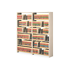Tennsco Snap-Together Seven-Shelf Closed Add-On Unit, Steel, 48w x 12d x 88h, Sand (TNN128848ACSD)