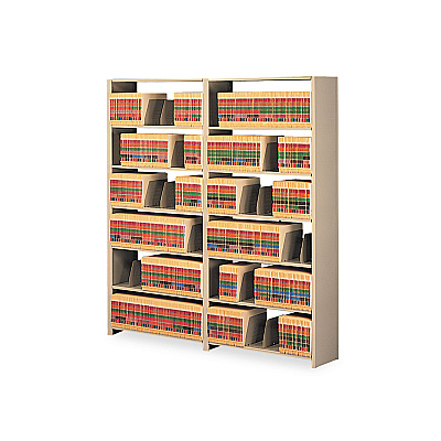 Tennsco Snap-Together Steel Seven-Shelf Closed Starter Set, 36w x 12d x 88h, Sand (TNN1288PCSD)