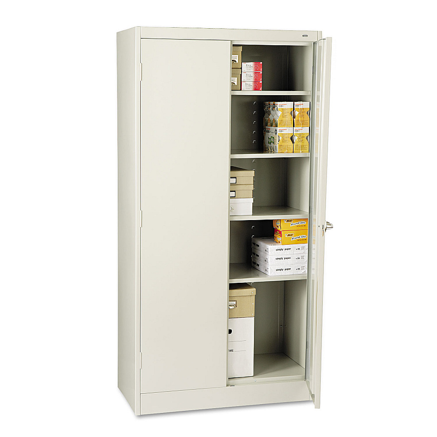 Tennsco 72" High Standard Cabinet (Unassembled), 36w x 18d x 72h, Light Gray (TNN1470LGY)