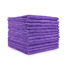 Smart Choice Microfiber Cloths 16x16 45gm Purple, Case Of 180 (M915101PU)