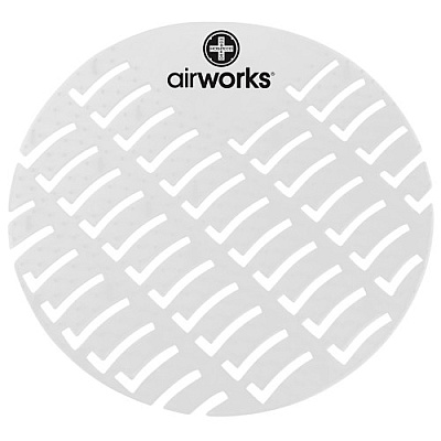 Airworks Urinal Screen, Clear, Sunburst, 10/bx, Box Of 10 (AWUS233-BX)