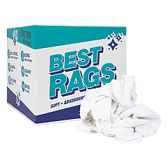 W50cb Wall Washing Terry Wipers White 10lb Box (N-W50CB-10)