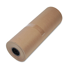 Universal High-Volume Mediumweight Wrapping Paper Roll, 40 lb Wrapping Weight Stock, 24" x 900 ft, Brown (UNV1300022)