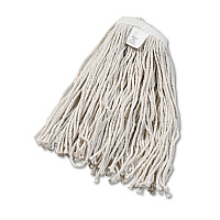 Boardwalk Cut-End Wet Mop Head, Cotton, No. 20, White (BWK2020CEA)