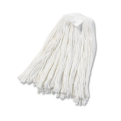 Boardwalk Cut-End Wet Mop Head, Rayon, No. 20, White (BWK2020REA)