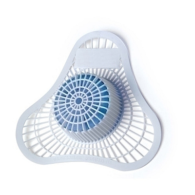 Health Gards Urinal Screen W/non-para Block, Blue, Citrus, 12/cs, Pack Of 12 (01905)