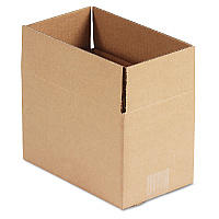 Universal Fixed-Depth Corrugated Shipping Boxes, Regular Slotted Container (RSC), 6" x 10" x 6", Brown Kraft, 25/Bundle (UNV1066)