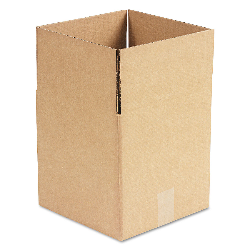 Universal Cubed Fixed-Depth Corrugated Shipping Boxes, Regular Slotted Container (RSC), Large, 10" x 10" x 10", Brown Kraft, 25/Bundle (UNV101010)