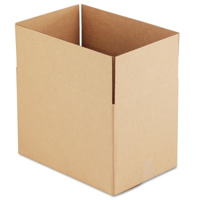 General Supply FIXED-DEPTH SHIPPING BOXES, REGULAR SLOTTED CONTAINER (RSC), 18" X 12" X 12", BROWN KRAFT, 25/BUNDLE (181212)