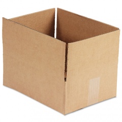 General Supply FIXED-DEPTH SHIPPING BOXES, REGULAR SLOTTED CONTAINER (RSC), 12" X 9" X 4", BROWN KRAFT, 25/BUNDLE (1294)