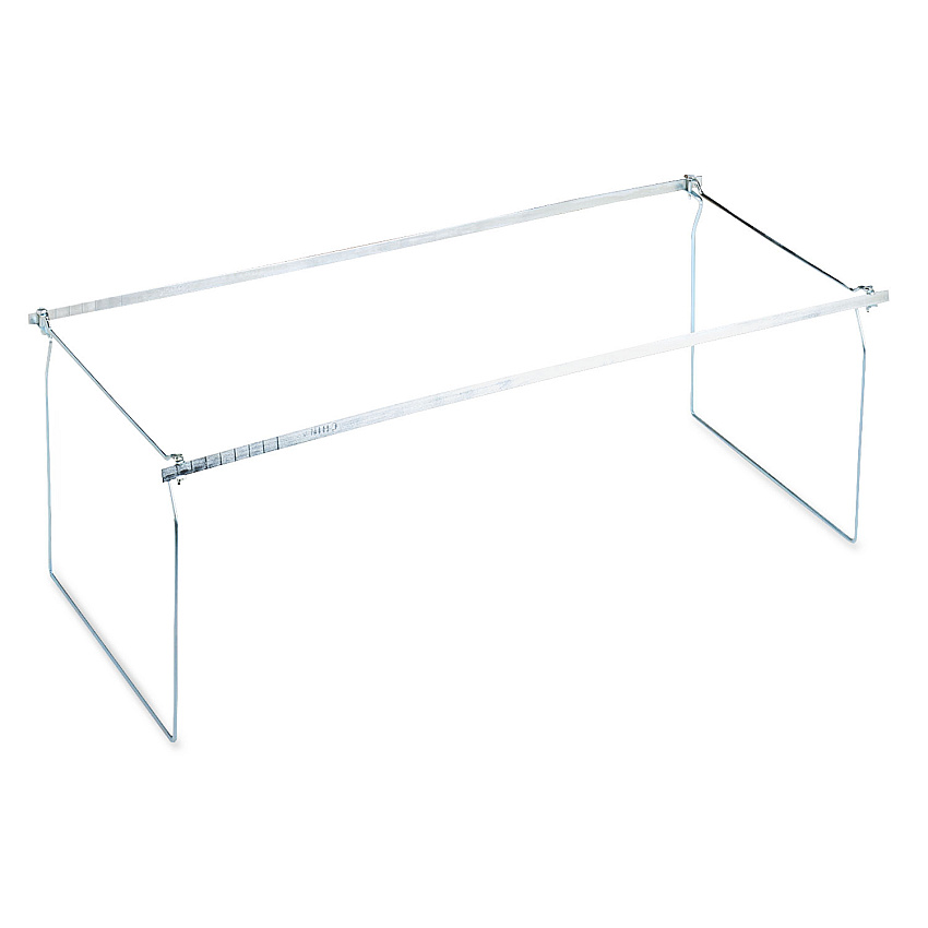 Universal Screw-Together Hanging Folder Frame, Letter Size, 23" to 26.77" Long, Silver (UNV17000)
