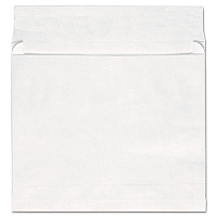 Universal Deluxe Tyvek Expansion Envelopes, Open-End, 2" Capacity, #13 1/2, Square Flap, Self-Adhesive Closure, 10 x 13, White, 100/Box (UNV19002)