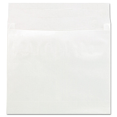 Universal Deluxe Tyvek Expansion Envelopes, Open-Side, 4" Capacity, #15 1/2, Square Flap, Self-Adhesive Closure, 12 x 16, White, 50/CT (UNV19004)