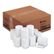 Universal Impact and Inkjet Printing Bond Paper Rolls, 0.5" Core, 3" x 165 ft, White, 50/Carton (42300)