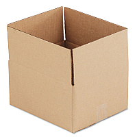 Universal Fixed-Depth Corrugated Shipping Boxes, Regular Slotted Container (RSC), 10" x 12" x 6", Brown Kraft, 25/Bundle (UNV12106)