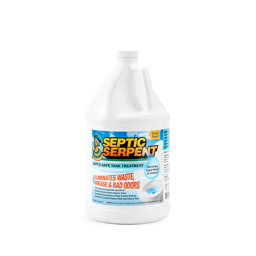 Septic Serpent Septic Tank Cleaner 128 Oz (1 Gallon), 1 Each (P-SEPTIC-128)