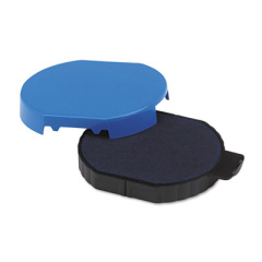 T5415 Professional Replacement Ink Pad for Trodat Custom Self-Inking Stamps, 1.75" Diameter, Blue (P5415BL)