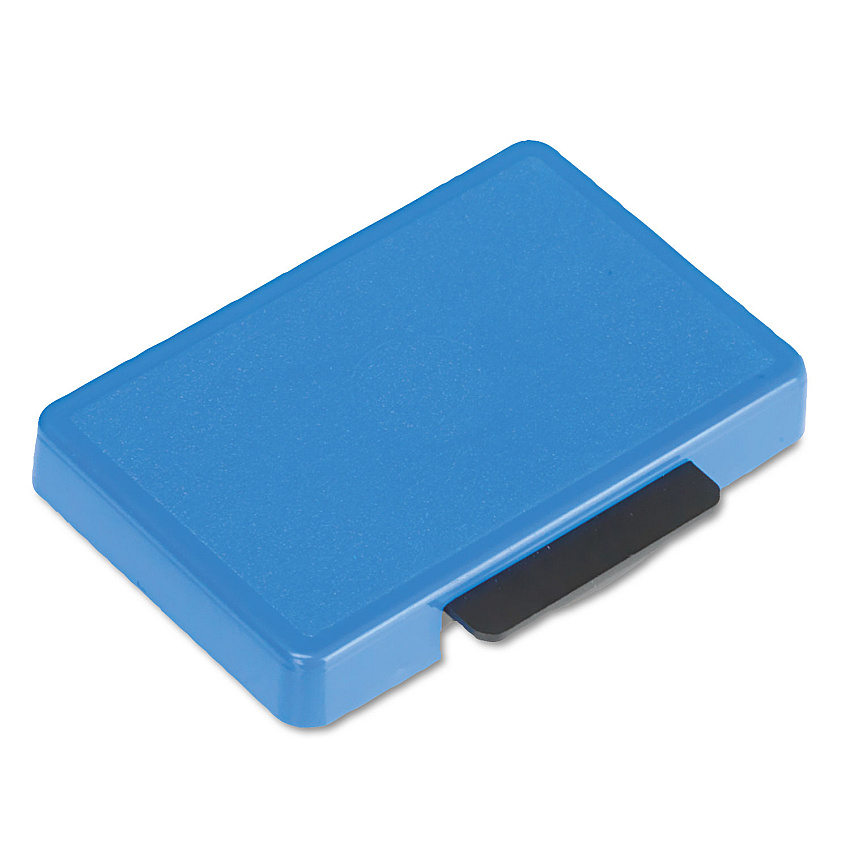 T5440 Professional Replacement Ink Pad for Trodat Custom Self-Inking Stamps, 1.13" x 2", Blue (USSP5440BL)