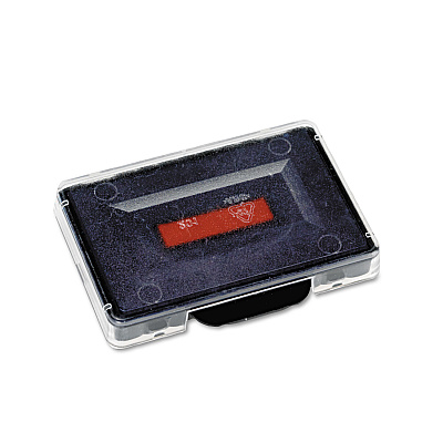 T5460 Professional Replacement Ink Pad for Trodat Custom Self-Inking Stamps, 1.38" x 2.38", Blue/Red (USSP5460BR)