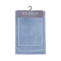 St Mortiz Rug Collection - Silver Grey, Solids 17x23 20x30, 2pc Set (PNP-STMORITZ-5)