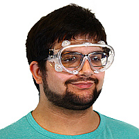 Goggles 808 Series - Clear Lens, Case Of 60 (7320)