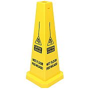 Sign 25 Inch Caution Wet Floor, Case Of 5 (23816)