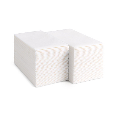 1/6 Fold Airlaid Napkin - Whit, Case Of 500 (NAP-12X17-WH-CS)