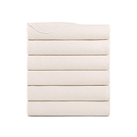 Cozy Soft Polar Fleece Throw Blanket 50x60 Tofu (ivory) (6pk), Pack Of 6 (P-FCPL-6PK-IV)